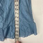 Studio 1940  size extra large corset front Light Blue Blouse y2k 90s lace sweethe Photo 8