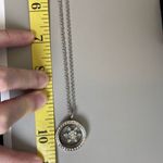 MiaLisa Locket Necklace with Snowflake Charm NWT‎ Silver Photo 4