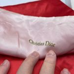 Christian Dior Vintage red silk lingerie scarf pouch. Photo 2