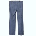 Theory Demitria Wool-Blend Flared Pants Eldora Striped Trousers Womens Size 10 Photo 1