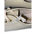 Keds  Sneakers Womens 9 Used Cream Gold Shimmer Excellent Used Condition Photo 7