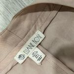 Eliane Rose  Open Blazer Jacket Tencel Beige Pink Roll Tab 3/4 Sleeve Size L Photo 1