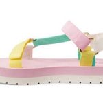 Stoney Clover Lane Stoney Clover x Target Light Pink/Light Green/Light Yellow Women's Sport Sandals Photo 2