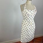 Anthropologie Girls of Savoy Stamp Halter Dress Photo 1