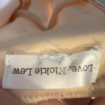 Nordstrom Love Nickie Lew nude lace sleeveless midi formal dress Photo 5