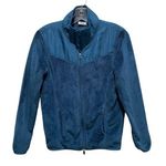 Danskin Now Fleece Full Zip Up Top Teal Blue Women’s Size Small Photo 0