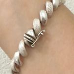 Vintage MILOR Italy 925 Italian Sterling Silver San Marco Link 7.5” Bracelet 21g Photo 5