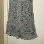 Anthropologie  foxie dox blue lace halter mini dress size medium petite Photo 3