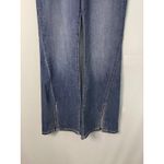 Francesca's Harper Heritage High Rise Bootcut Jeans Size 27 Split Hem Blue Photo 1