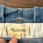 Madewell Paperbag Wide Leg Jeans 26 Radcliff Wash High Rise Tie Belt Cropped Photo 5