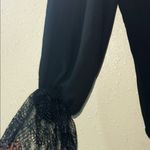 Black Embellished Blouse with Long Sleeves Size undefined Photo 3