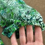 Anthropologie NWT  Plenty Tracy Reese Peasant Romper Green Python Large Rtl. $228 Photo 10