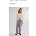 We The Free  Hot Tropics Cuffed Harem Pants Size 10 New with Tag MSRP $248 SOO Photo 5