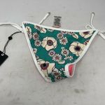 Wildfox  Couture Sixties Floral Reversible Bikini Bottom In Emerald Photo 2
