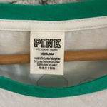 PINK - Victoria's Secret Women’s Victoria’s Secret PINK “KISS Me- I’m Irish-ish” Shamrock t-shirt Medium Photo 3