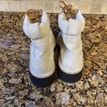 Rag and Bone Sloane Lace Up Paloma Beige Calf leather Suede Boots Size 8/ EU 38 NE Photo 2