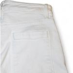 Frame Denim Le Mini Skirt White Size 28 Denim Patch Pockets Side Zip Stretch EUC Photo 5