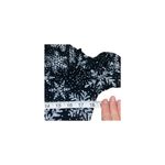 Runway Ready Snow Flake Soft Mock Turtleneck Sz S NWOT Black Photo 4