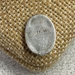 Unique Sterling Silver Oval Charm Pendant Goddess Greek Coin Head Mythology Photo 1