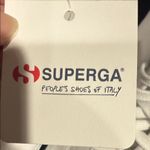 Superga Alpina Women or Men’s Classic White Canvas Sneakers, W 9 or M 7 1/2, NWT Photo 11