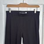Betabrand  Women’s Wide Leg Black Dress Pant W1009 Sz M Photo 2