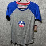 New Jersey‎ Nets Womens Shirt Small Short Sleeve Blue Photo 1