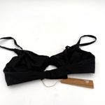 SKIMS  Cotton Jersey T-Shirt Bra Black Soot New with tags Size 32B Photo 2