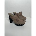 Flogg DIana Womens Suede Platform Clog Size 6.5 Tan Photo 2