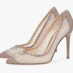Badgley Mischka NWB  size 8.5 heel
Weslee Crystal Embellished Evening Shoe bling Photo 0