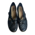 Clarks  Bendables Ashland Spin Black Leather 8.5W Mary Jane Comfort Shoes 65064 Photo 5
