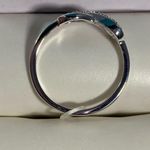 Infinity Symbol Simulated Diamond Silver Ring CZ Size 6 Photo 6