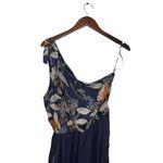 Free People  Floral Island Time Asymmetrical One Piece Jumpsuit Women Size Small Photo 2