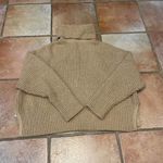 ZARA  oversized slit sides turtleneck sweater small Photo 3