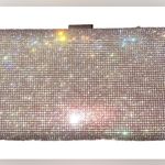 Glamorous Red and Gold Clutch with Dazzling Finish Photo 0