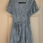 Selfie Leslie Blue Lace  Dress Photo 1