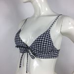Topshop Gingham Fromt Clasp Ruffle Bikini top Photo 8
