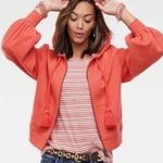 CAbi  Women's Deluxe Hoodie Style# 5657 Tangerine Size Small Photo 0