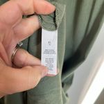 Aerie Smocked Maxi Dress Size XL Green Boho Strapless Flowy Sundress Photo 7