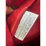 Handprint NYC/Seattle Vintage 100% Cotton Floral Sling Buckle Strap Backpack Bag Red Photo 8