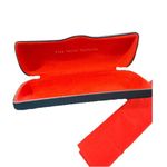 Nifties Glass Case And Cleansing Cloth Blue Photo 3