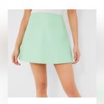 Tuckernuck Meg Mini Skirt S NWT Mint Green Faux Leather Preppy A Photo 0