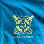 vintage blue yellow white green Del Mar ocean fish shirt Photo 2