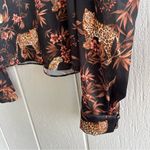 Generation Love  NWOT Evangeline Puff Sleeve Blouse In Moving Leopard Size XS Photo 3