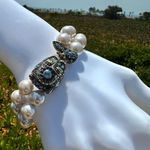 Heidi Daus Glittering Guardian Fu Dog Pearl Bracelet Photo 0