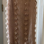 &merci &merci Mini Dress Large Embellishment POM POM Adjustable Straps Photo 0