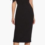 Dress the Population Tiffany One-Shoulder Midi Black Dress Size XXL NEW Photo 0