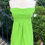 Rue 21 Parrot Green Strapless Knit Mini Dress New Photo 2