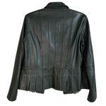 Coldwater Creek Green Leather Jacket Photo 6