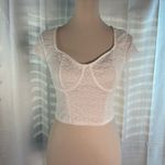 Wild Fable  White Crop Top Photo 7