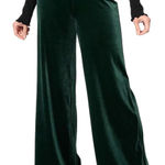 Belle by Kim Gravel Dark Green Velvet Wide Photo 0